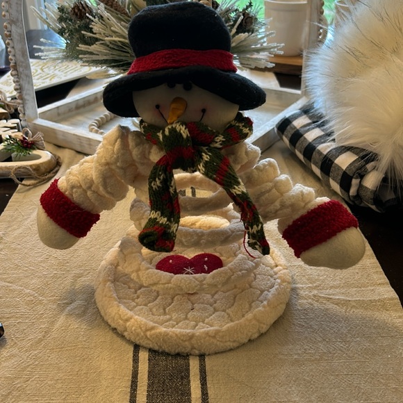 Spring snowman - Picture 1 of 2